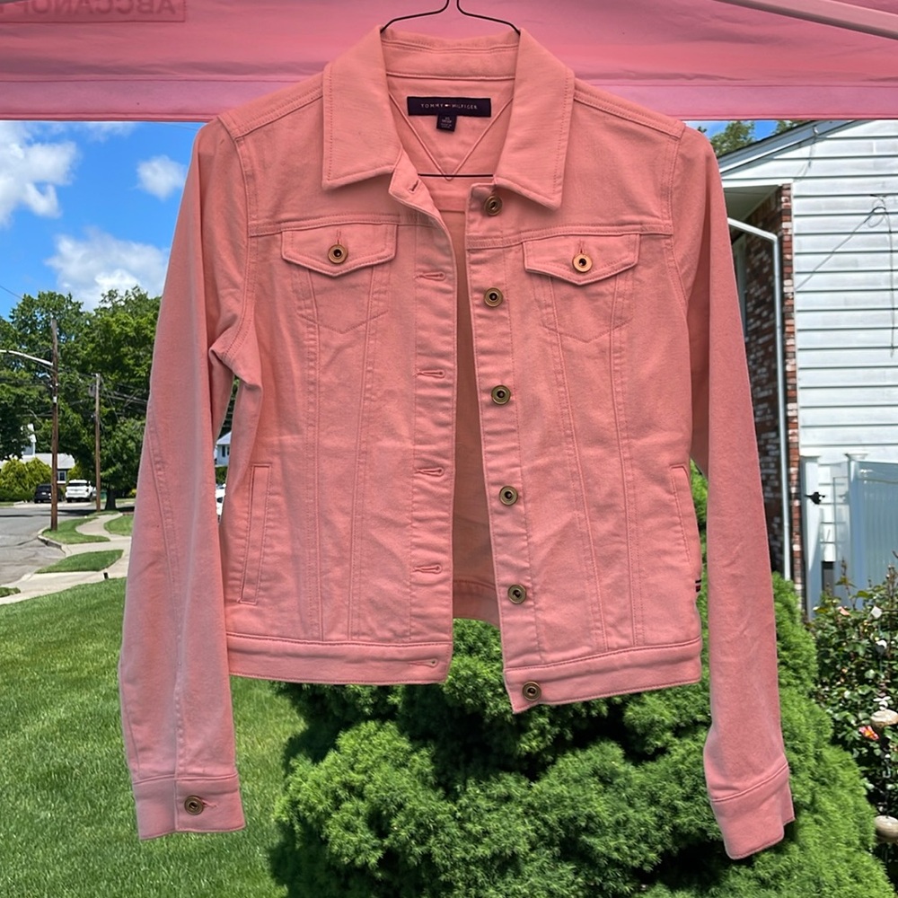 Tommy Hilfiger Pink Denim Jacket